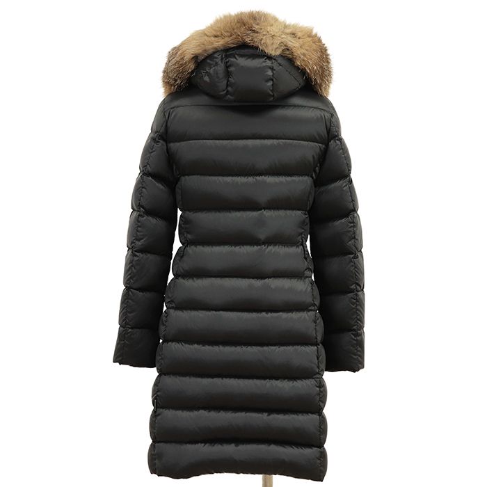 MONCLER モンクレール ファーフード ロングダウンジャケット サイズ 0