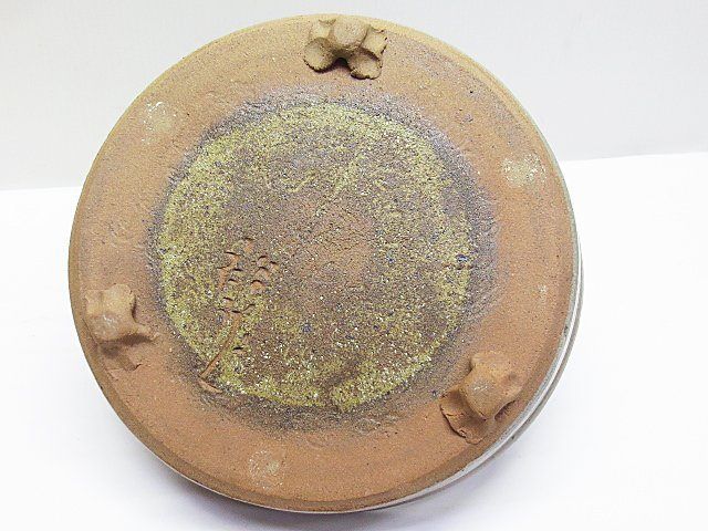 唐津焼 大杉皿屋窯 大橋裕 菓子器 菓子鉢 盛鉢 取っ手付き 共箱 - メルカリ