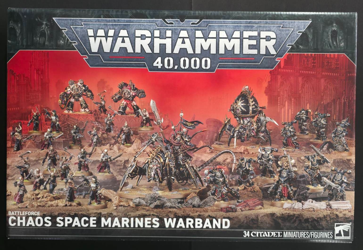 WH40K】バトルフォース：ケイオス・スペースマリーン戦士団