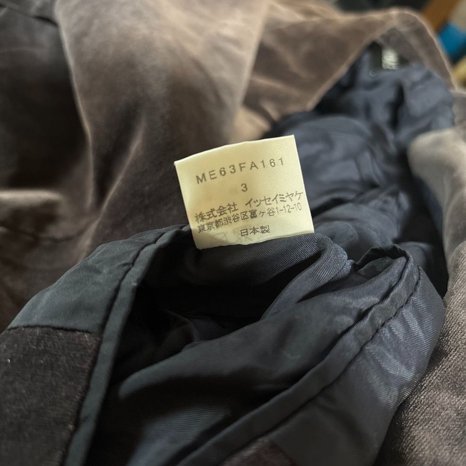 希少 00s Y2K ISSEY MIYAKE イッセイミヤケ フェード ベロア