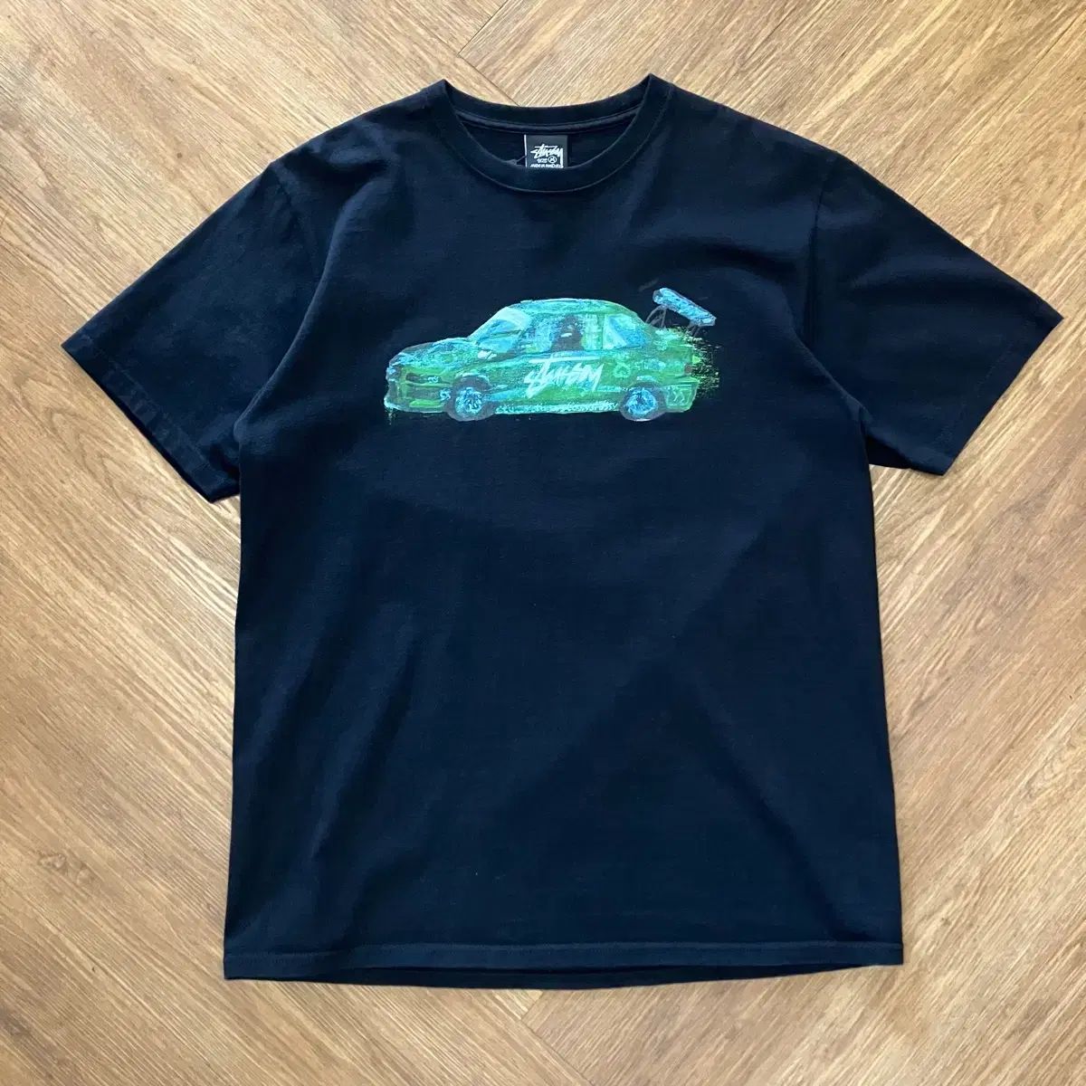 N209 STUSSY ステューシー レイ レースカー 半袖