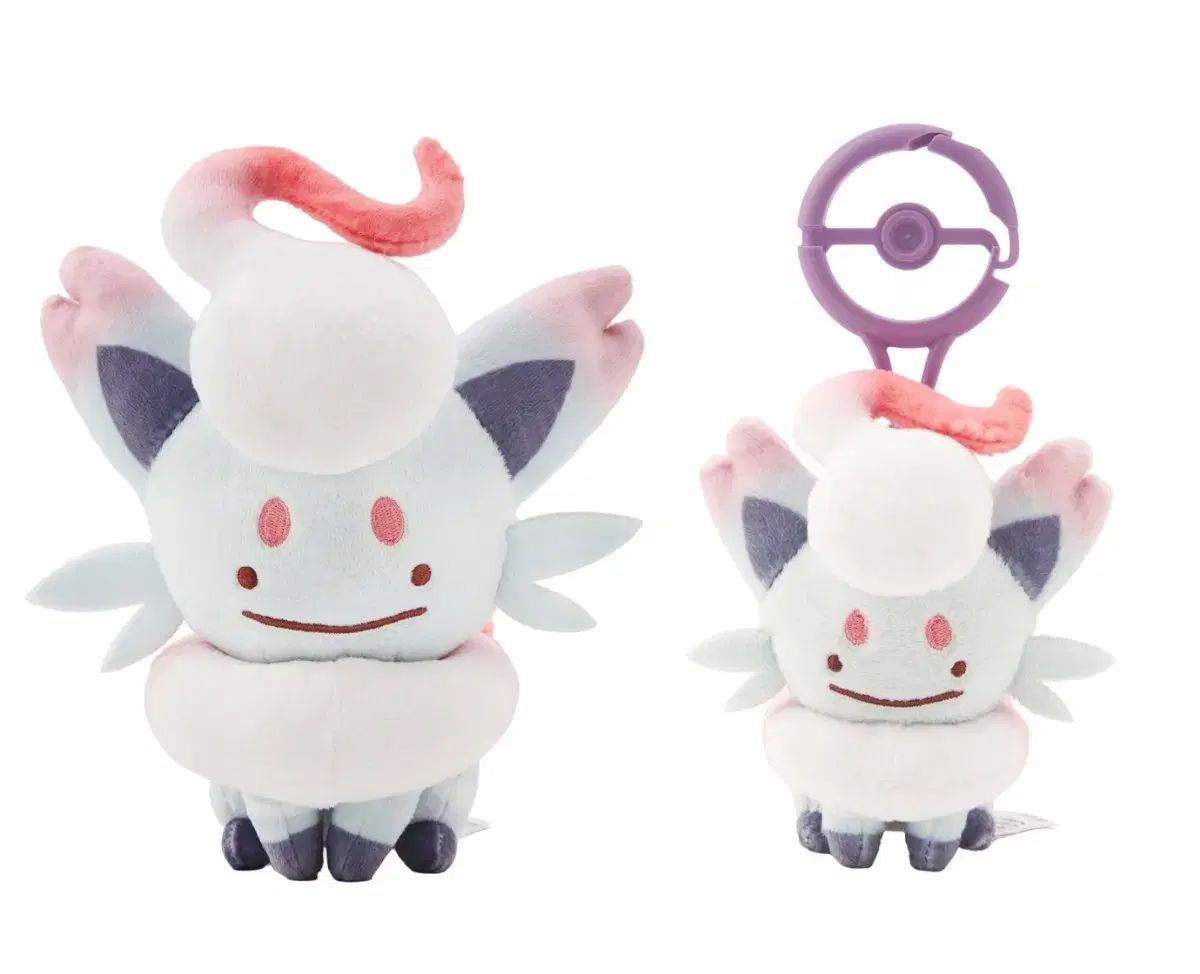ポケットモンスター 変身 メタモン ヒスイ ゾロア ぬいぐるみ キーホルダー セット