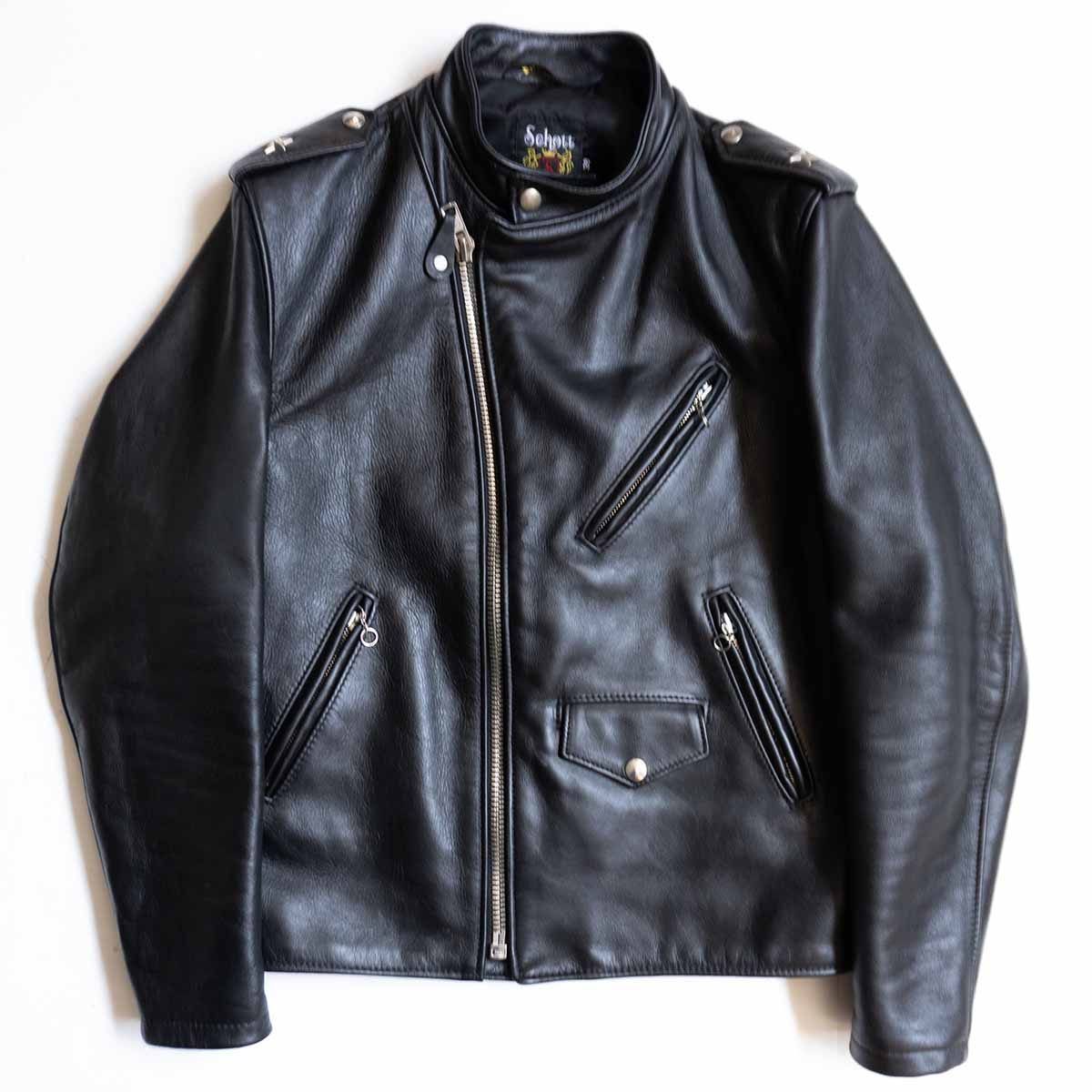 美品】SCHOTT【603US/7316/ワンスター ダブルライダースジャケット】38