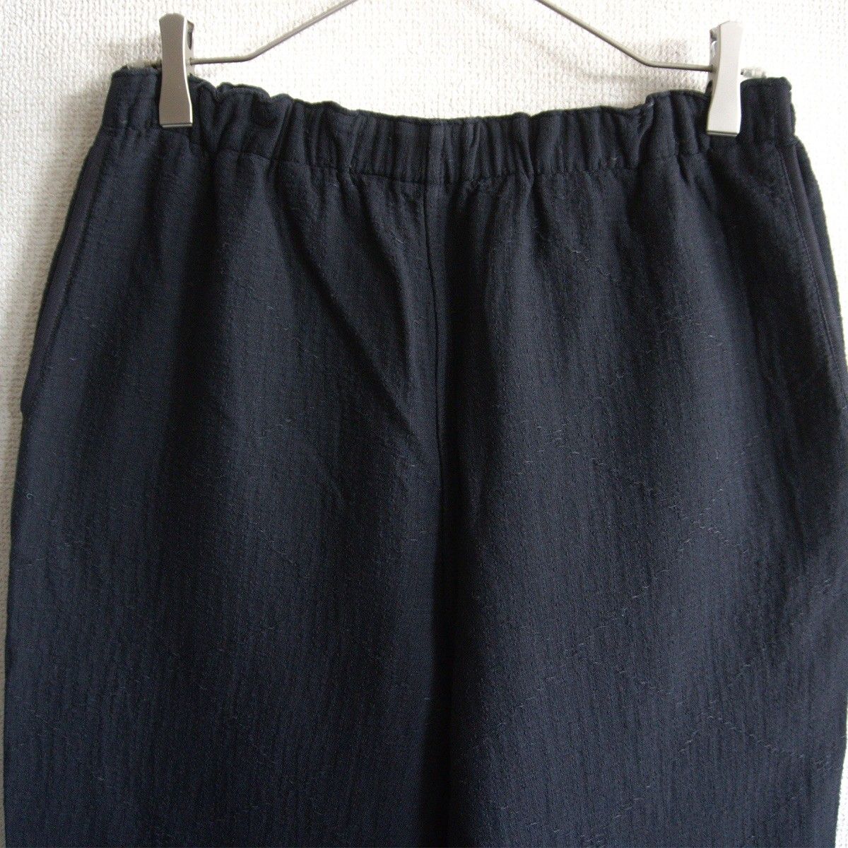 【極美品】PORTER CLASSIC【SASHIKO STRETCH SLIM PANTS】M 刺し子 パンツ ポータークラシック 26070181 【極美品】PORTER CLASSIC【SASHIKO STRETCH SLIM PANTS】M 刺し子 パンツ ポータークラシック 26070181