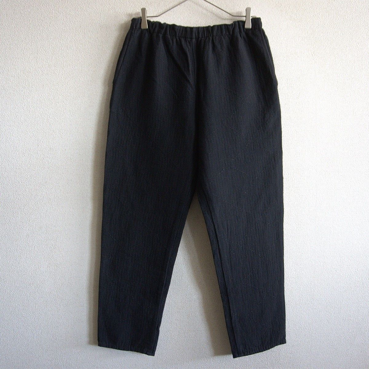 【極美品】PORTER CLASSIC【SASHIKO STRETCH SLIM PANTS】M 刺し子 パンツ ポータークラシック 26070181