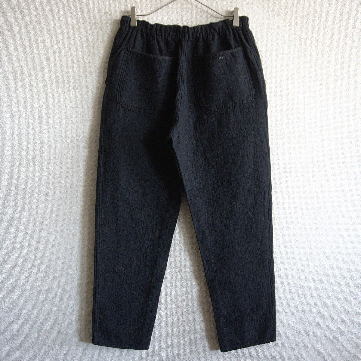極美品】PORTER CLASSIC【SASHIKO STRETCH SLIM PANTS】M 刺し子