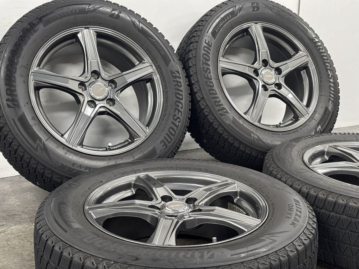 良好品】トップラン VR5 17in 7J +53 PCD114.3 ブリヂストン