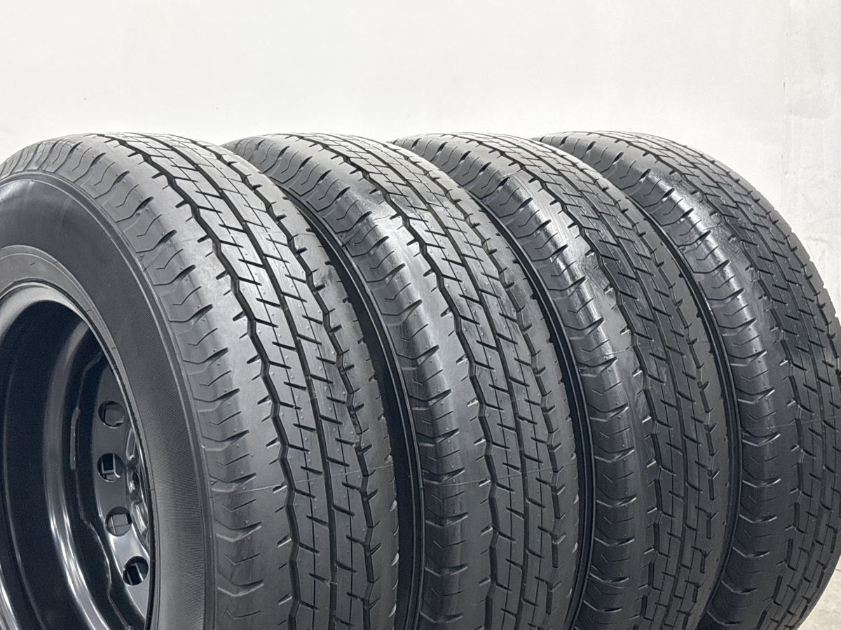 2026年製 バリ溝 美品】トヨタ 200 ハイエース 純正 15in 6J +35
