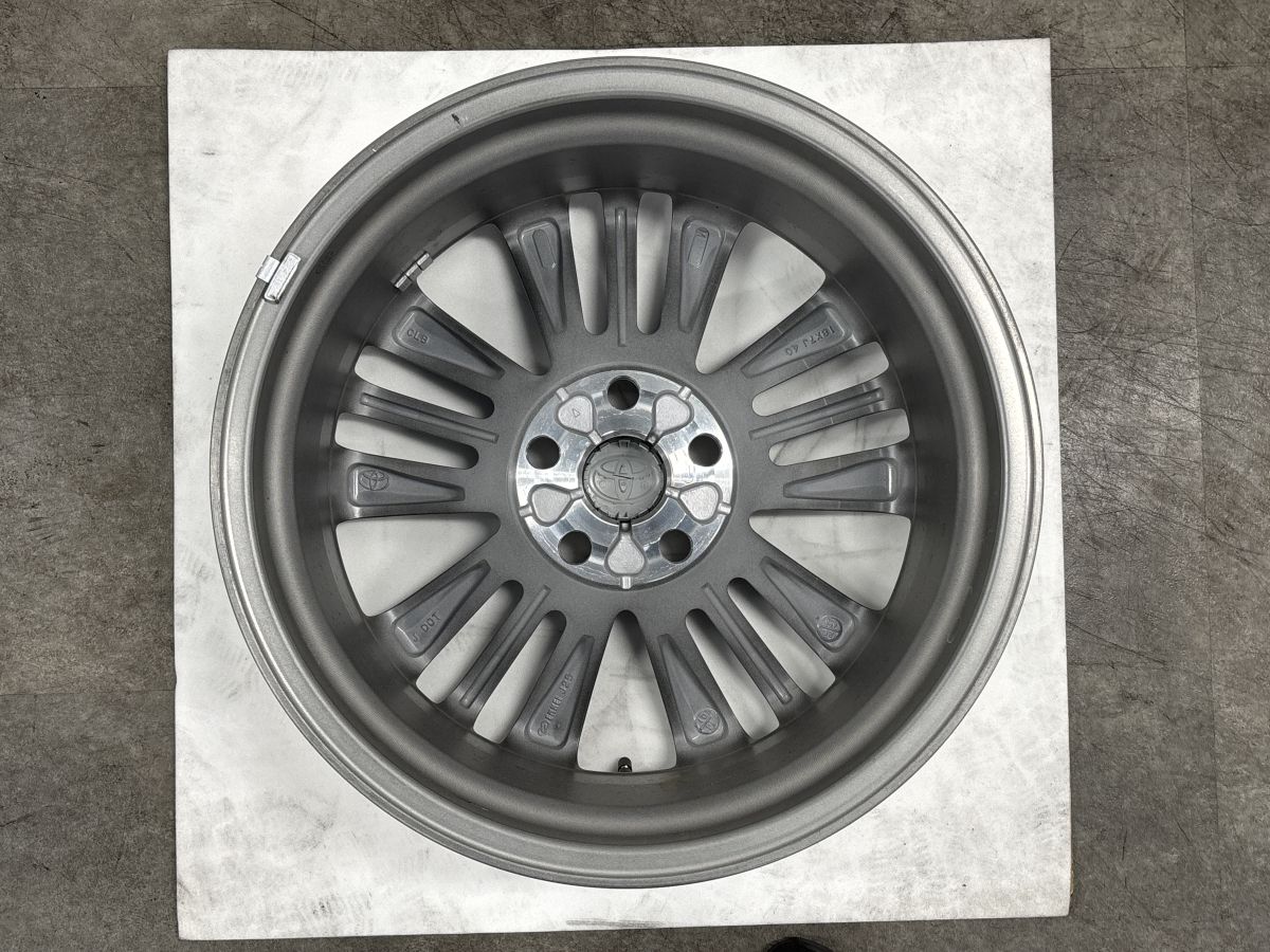 新車外し品】トヨタ 40系 アルファード Z 純正 18in 7J +40 PCD120