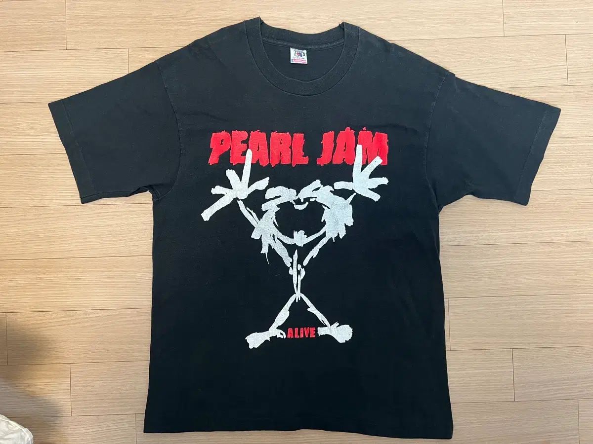 L 90s ヴィンテージ パールジャム PEARL JAM Alive バンド Tシャツ