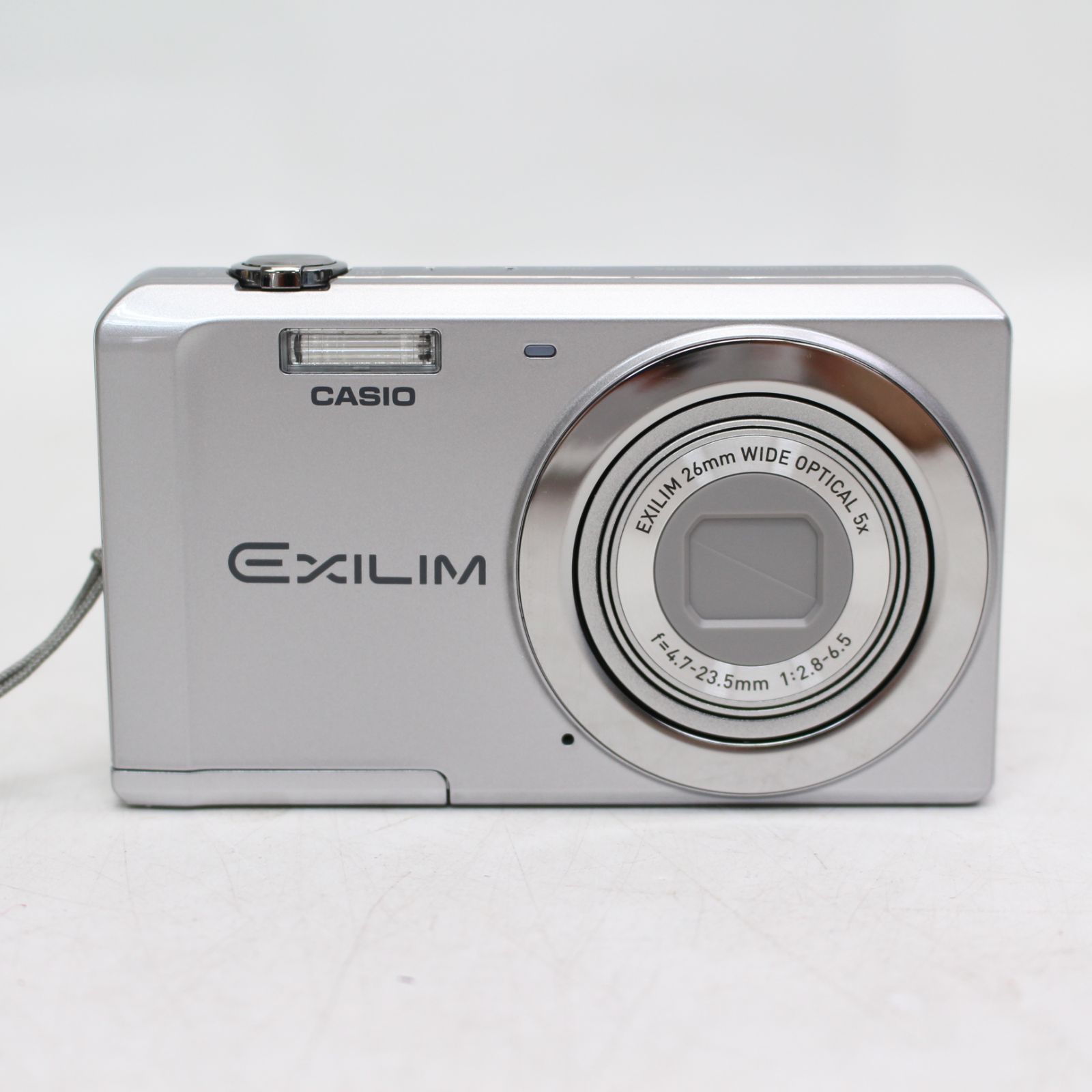 762)CASIO EXILIM EX-ZS5 シルバー コンパクトデジタルカメラ ジャンク