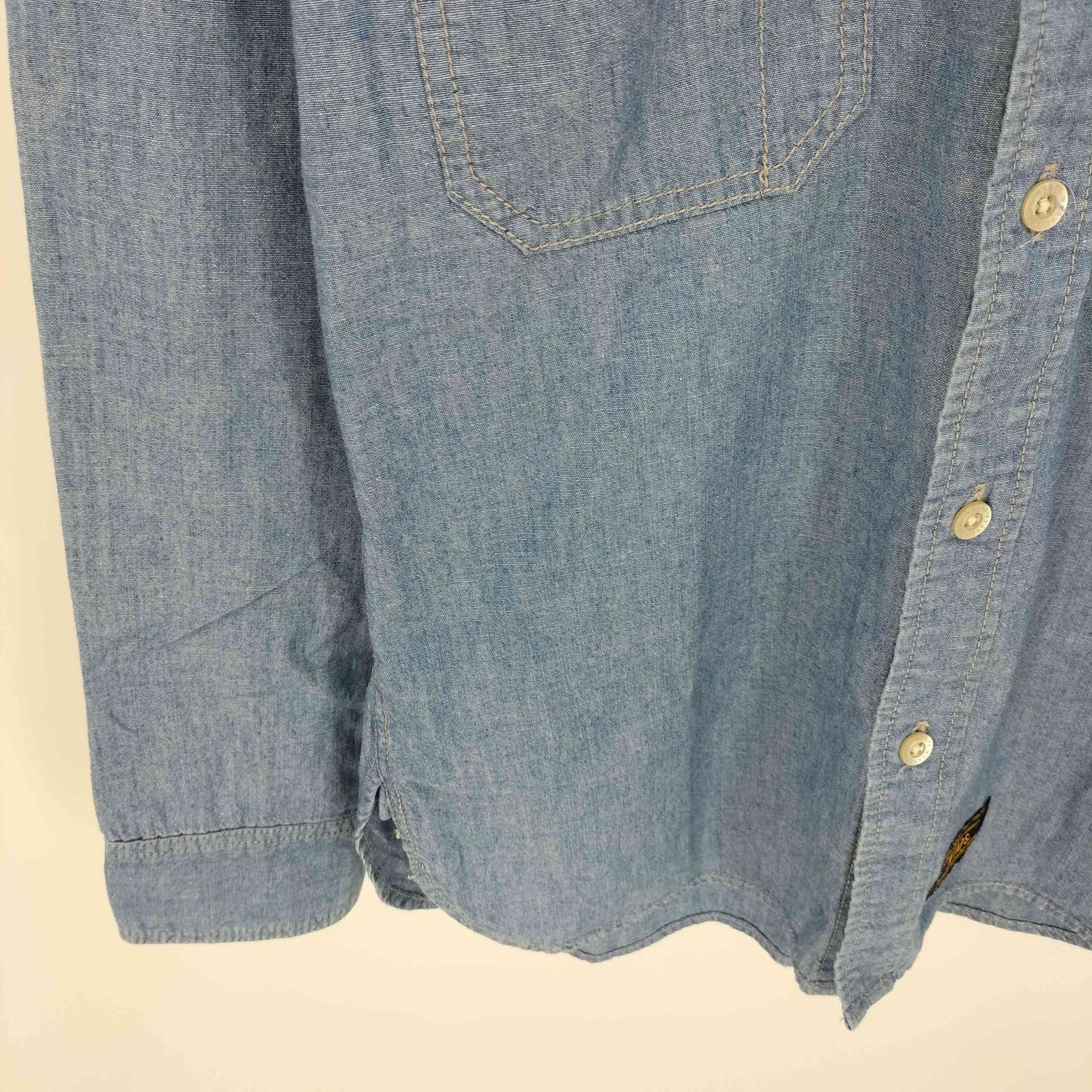 ダブルタップス WTAPS CELL LS CHAMBRAY セル シャンブレー シャツ