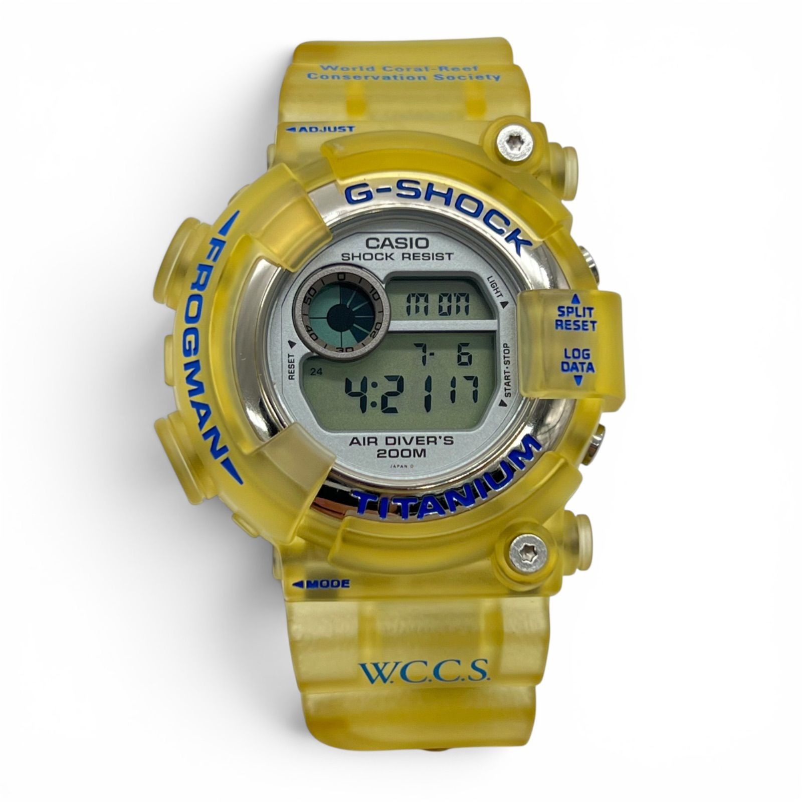 CASIO G-SHOCK FROGMAN DW-8201WC-2T W.C.C.S. マンタフロッグマン