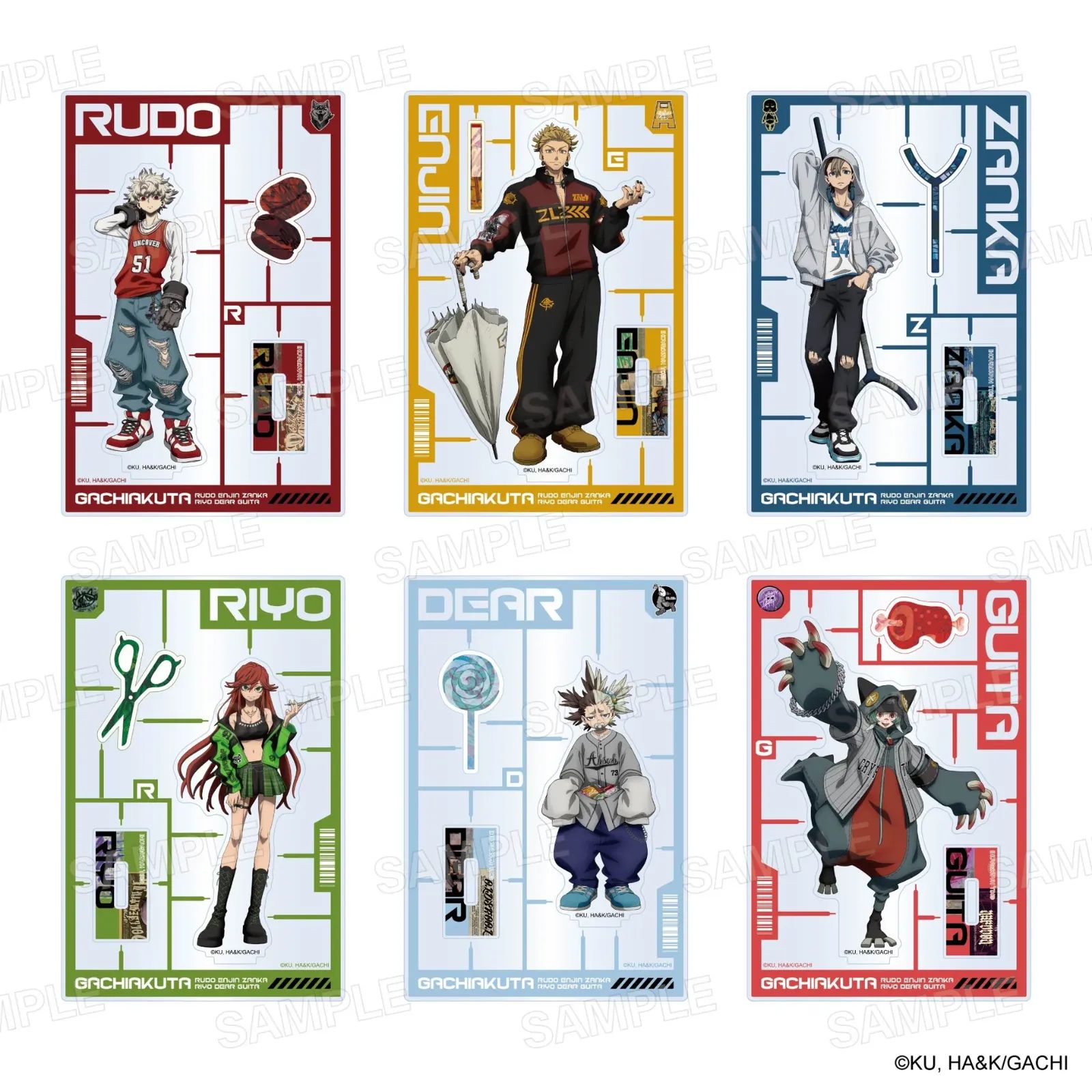 予約】チアクタ アクリルスタンド Sport Mix ver ルド 新品 未開封品