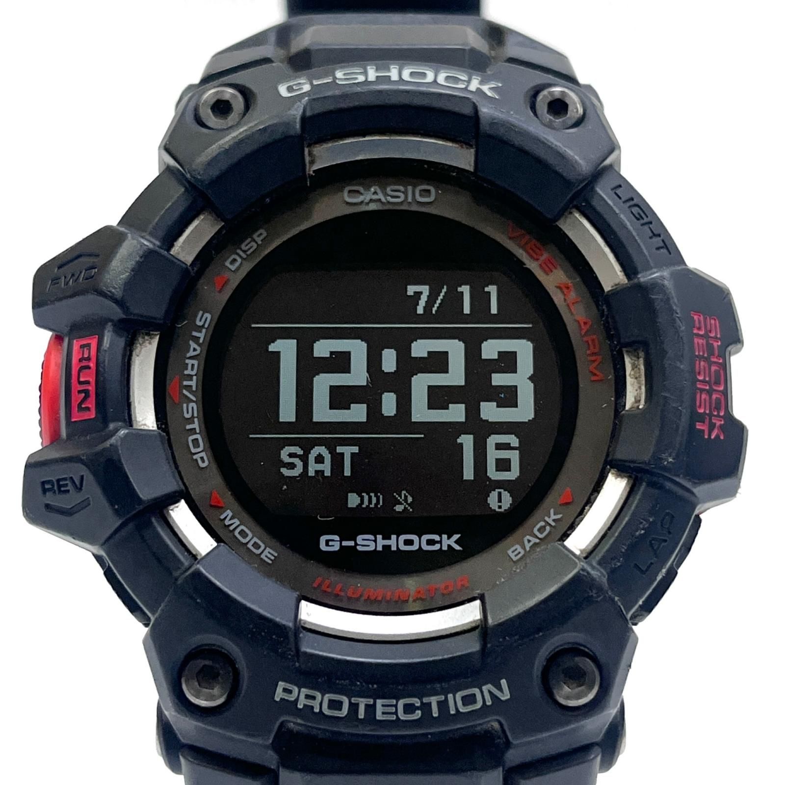 【加古川店】 中古 G-SHOCK | ジーショック 腕時計 G-SQUAD デジタル表示 クオーツ GBD-100 ブラック 【131】 9,856円