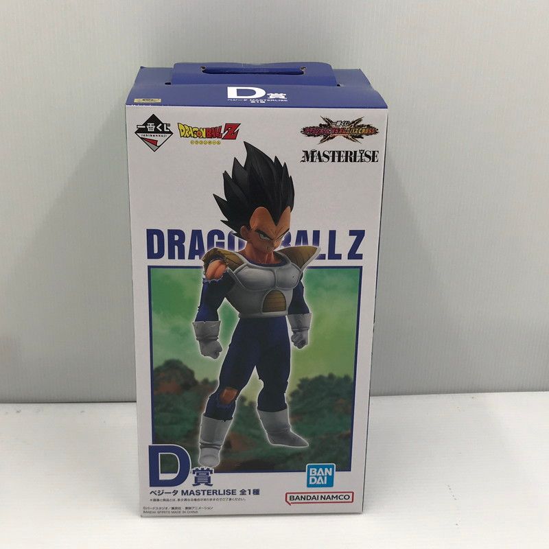 【中古美品】 一番くじ ドラゴンボール VSオムニバスCROSS D賞 ベジータ MASTERLISE 未開封 【050-260703-ti-10-tagh】