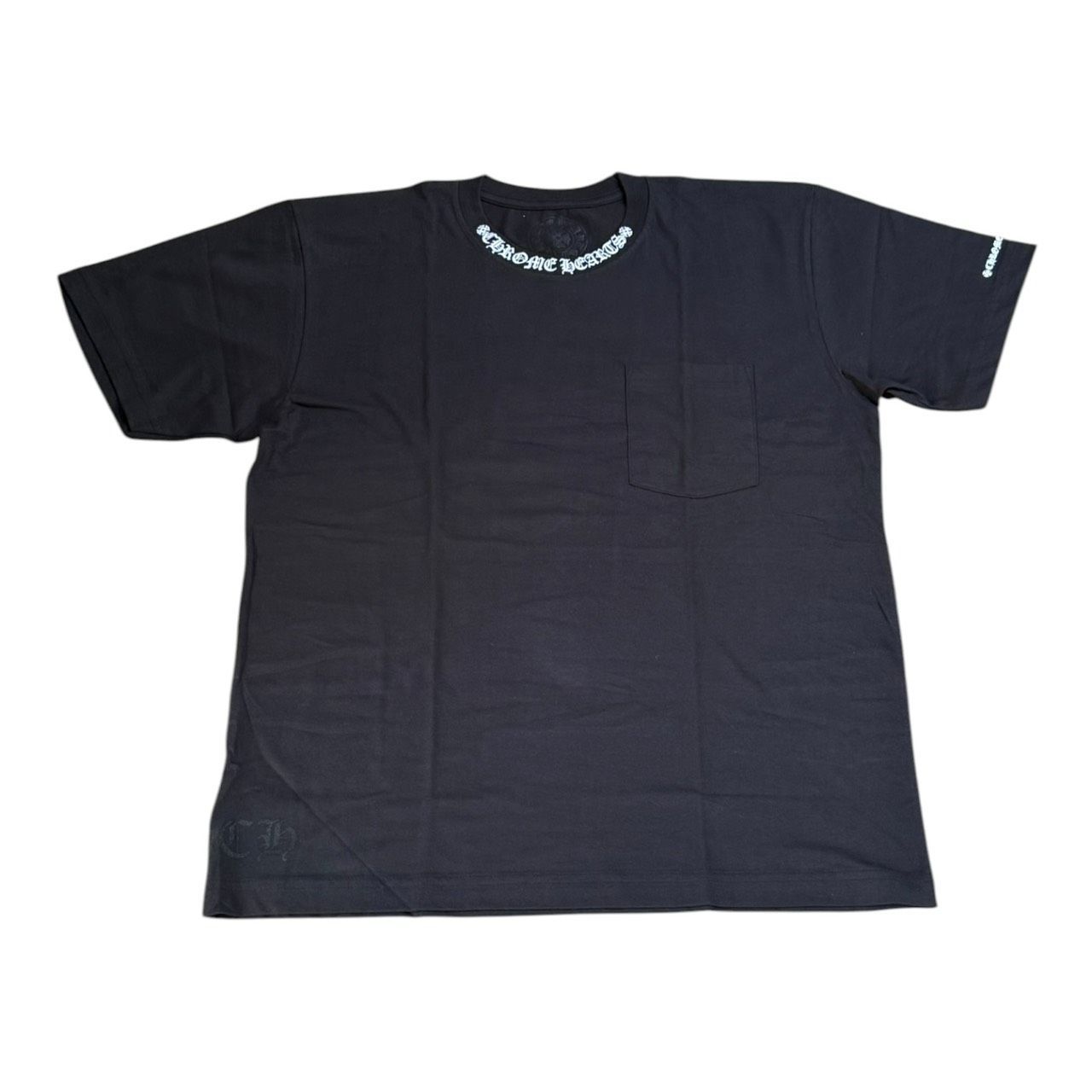 CHROME HEARTS Neck Logo Tee 