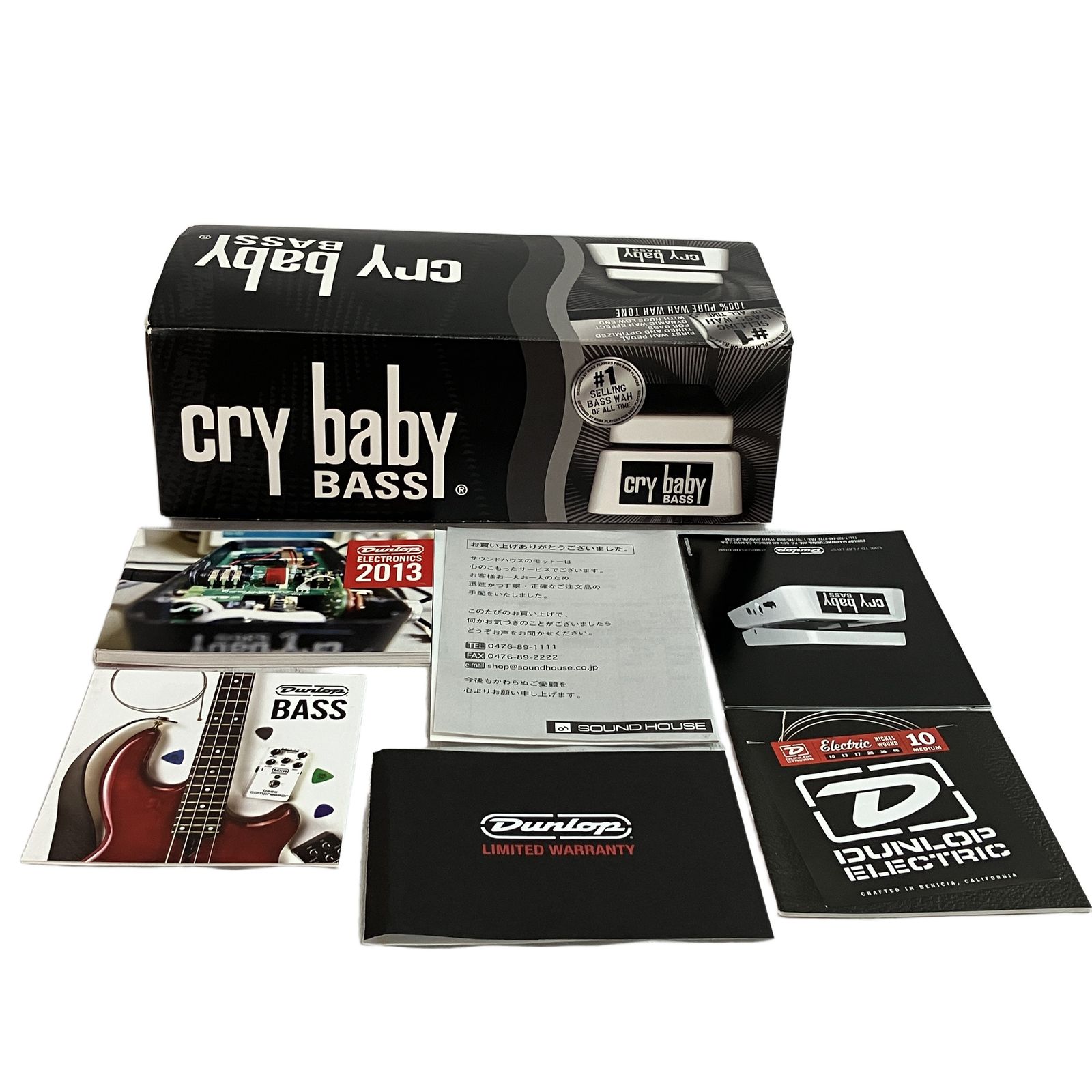 Jim Dunlop 105Q CRY BABY BASS WAH ベース用 ワウペダル クライ