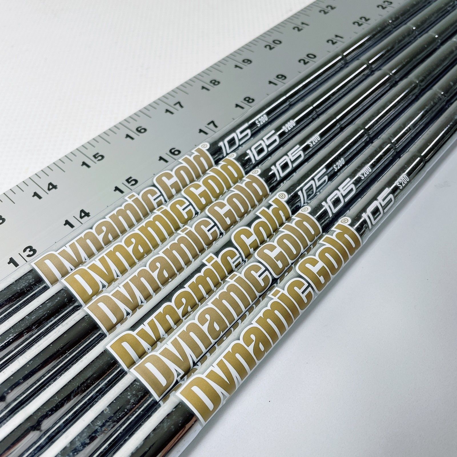 中古】トゥルーテンパー Dynamic Gold 105 シャフト セット 6本セット