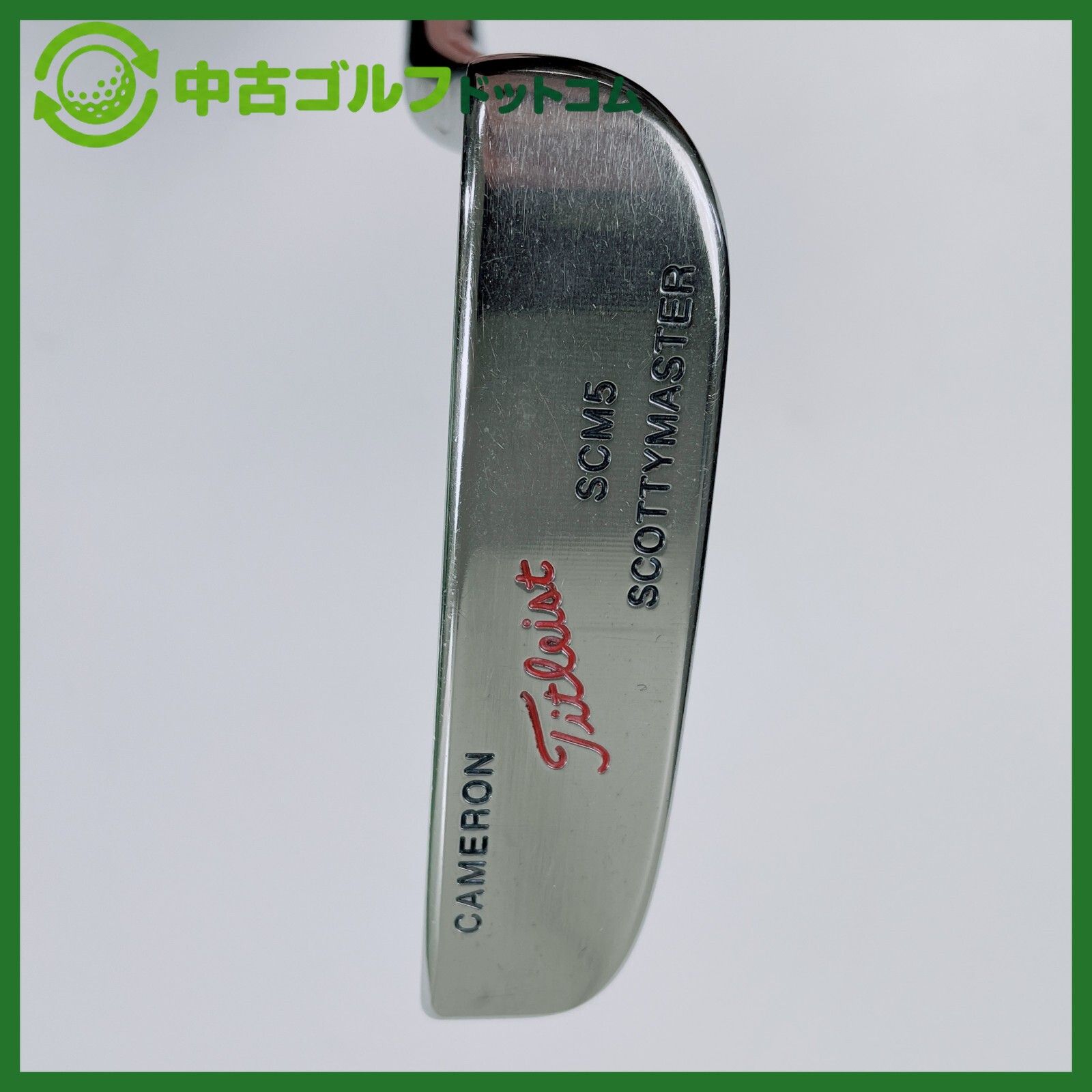【中古】タイトリスト SCM5 SCOTTYMASTER PT パター 単品 (Micro-Bell)