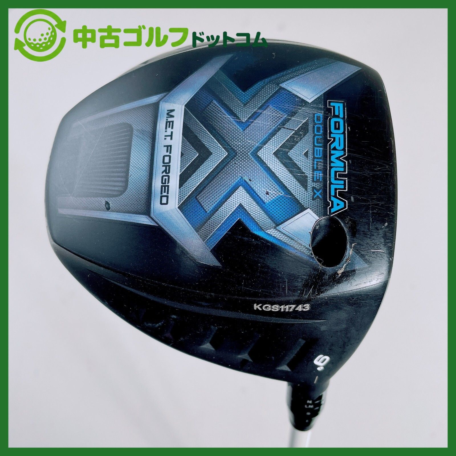中古】KRANK　GOLF　Formula X M.E.T.Forged 1W 9° ドライバー 単品