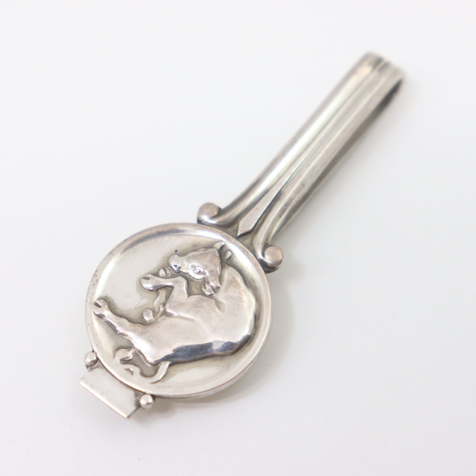 ITVQD87H2FWV Georg Jensen ジョージジェンセン タイピン SV925 牛