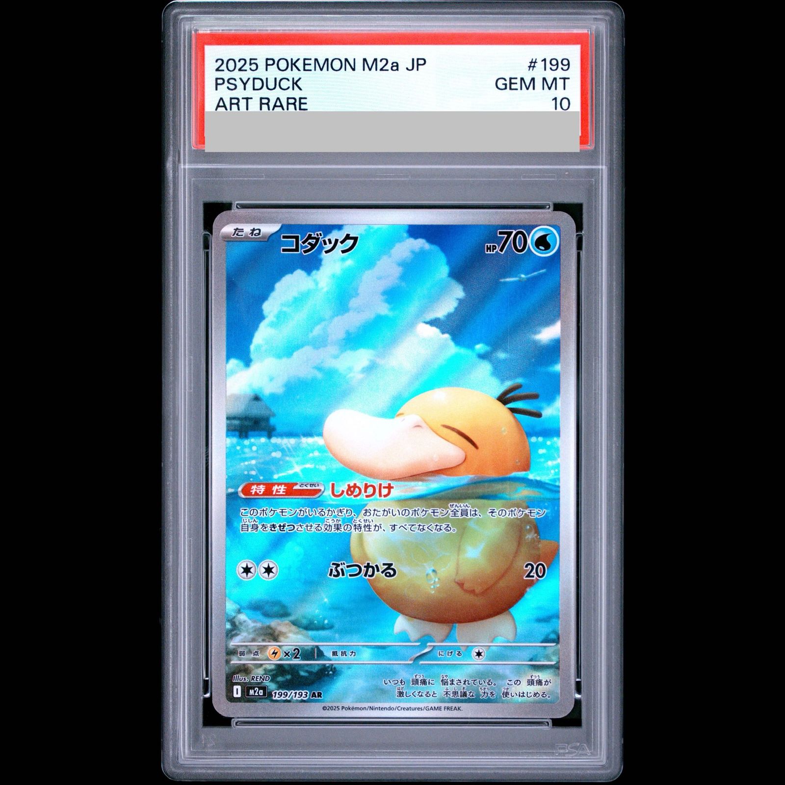 【PSA10】コダック AR 199/193 1枚