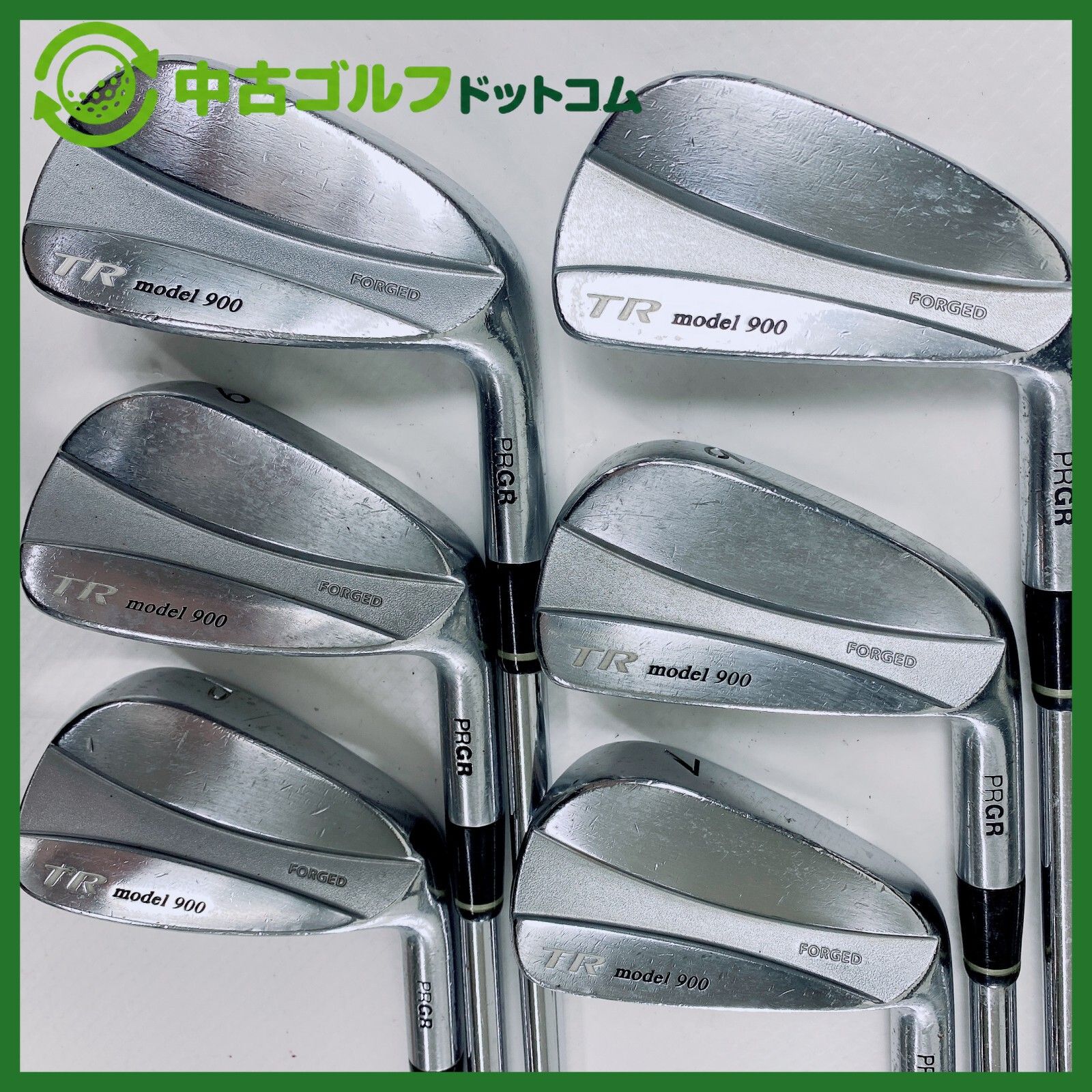 【中古】プロギア TR model 900 5-9.P 6本セット アイアン セット (純正シャフト) プロギア【S】