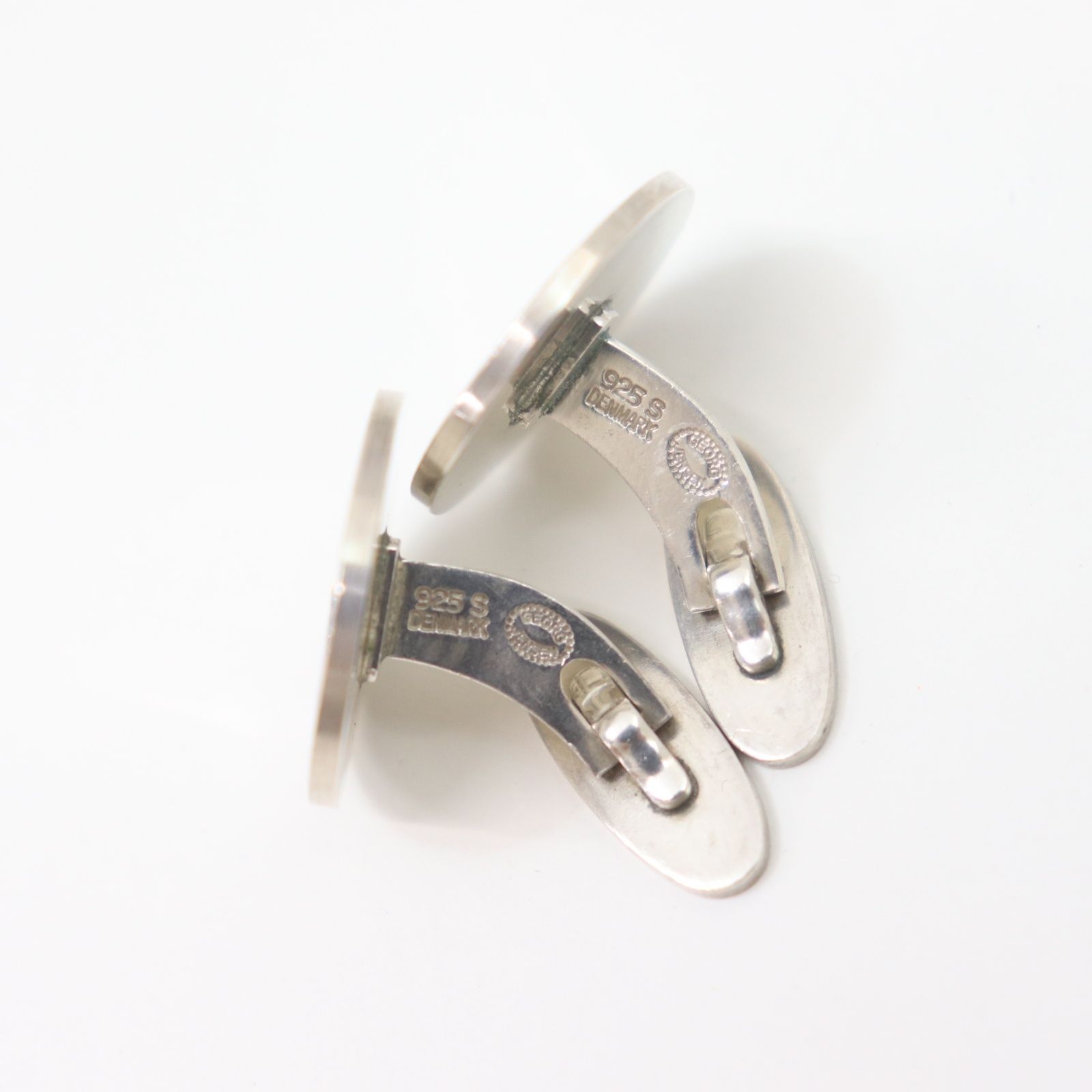 ITW6IVHO2ZE1 Georg Jensen ジョージジェンセン カフスボタン SV925 牛