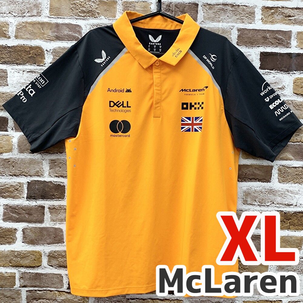 McLaren Formula 1 Team マクラーレン CASTORE F1 ランドノリス 半袖