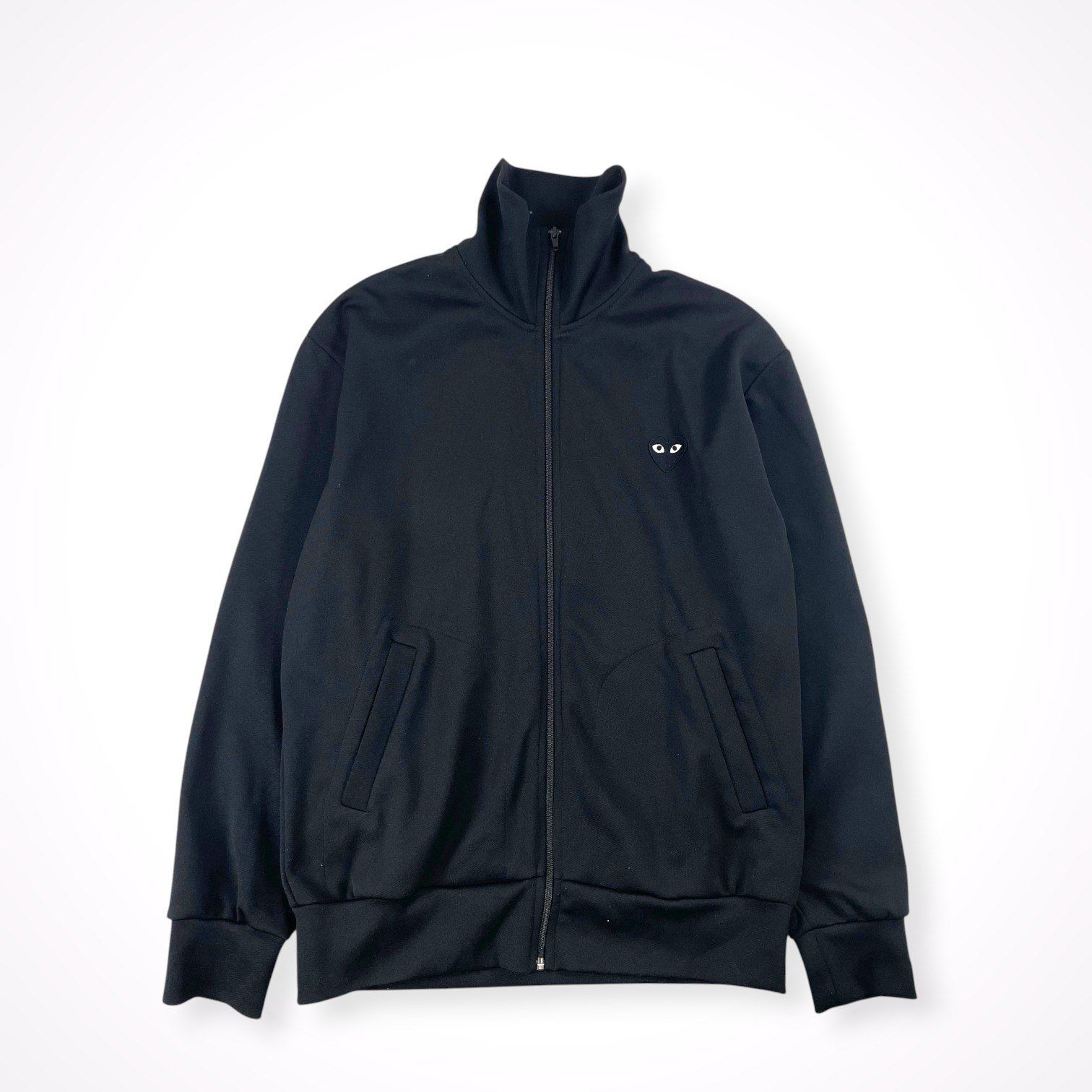 PLAY COMME des GARCONS / HEART LOGO TRACK JACKET ハートロゴ トラックジャケット SIZE:XL
