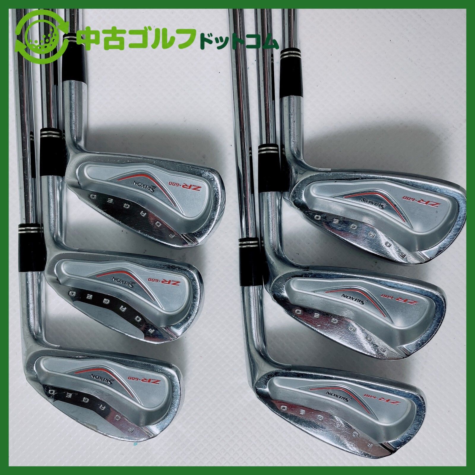 【中古】 ダンロップ SRIXON ZR-600 5-9I/PW 6本セット アイアン セット【S】