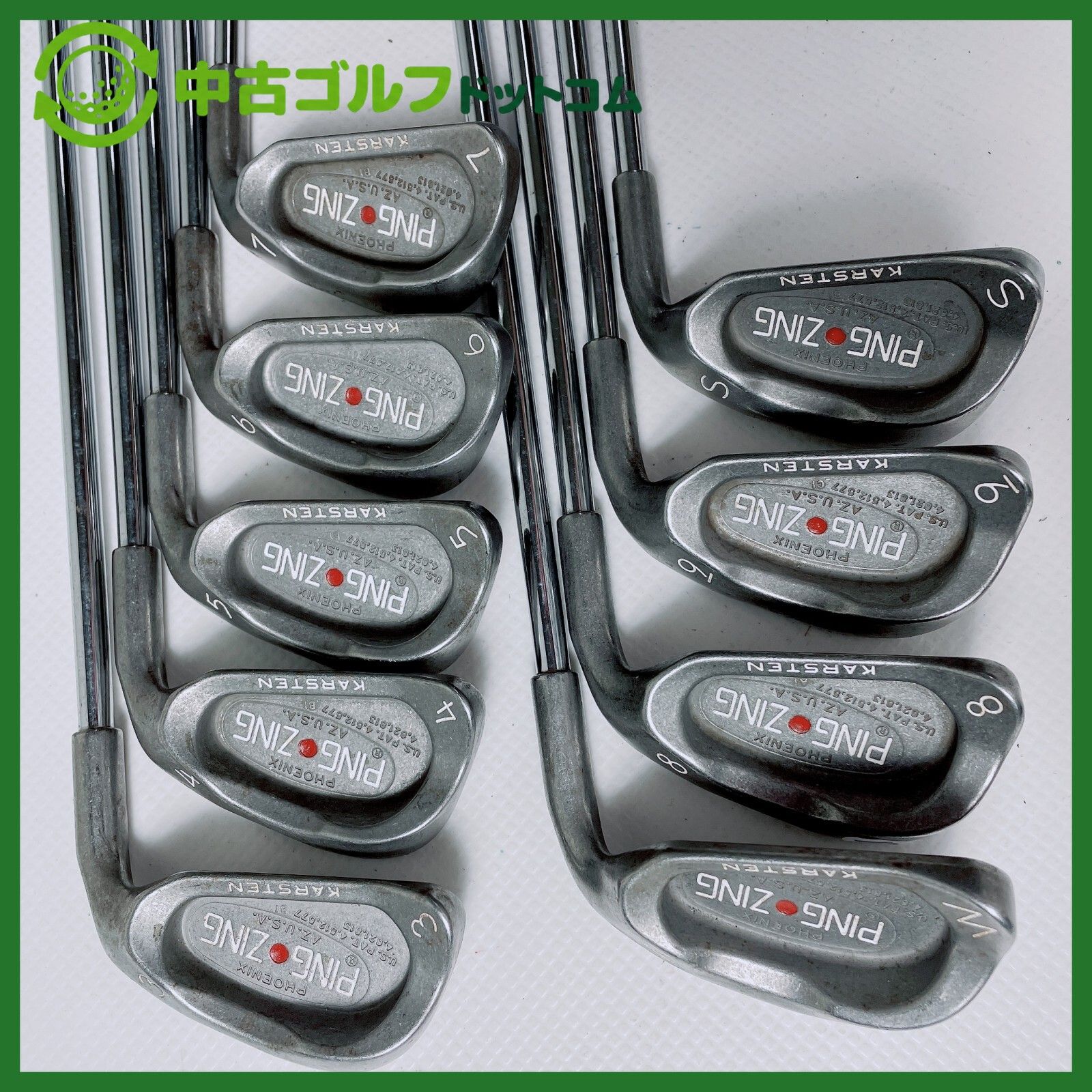 【中古】ピン ZING(ジング) 3-9I/W/SW 9本セット アイアン セット (JZ)【R】