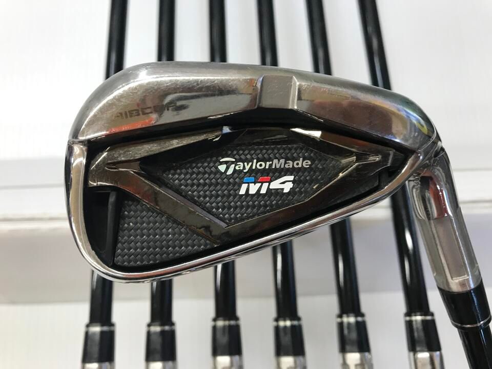 テーラーメイド　M4　FUBUKI TM6　Sフレックス　アイアンセット　中古【最短即日発送】