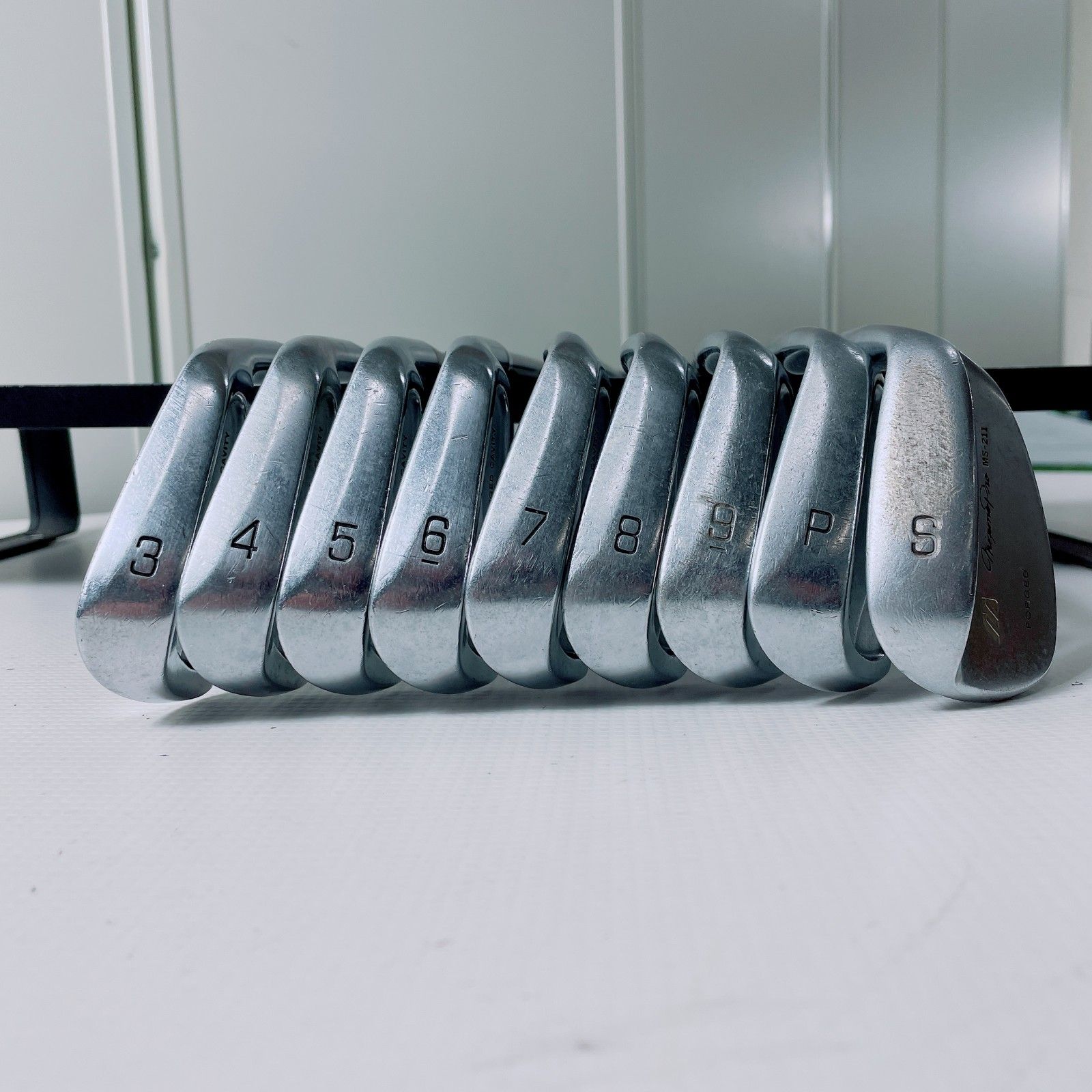 中古】ミズノ Mizuno Pro MS-211 3-9I/PW/SW 9本セット アイアン