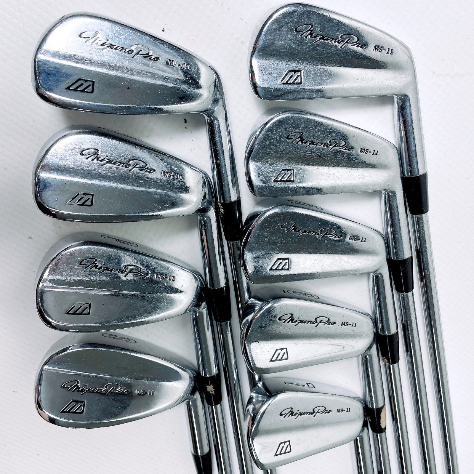 中古】ミズノ Mizuno Pro MS-11 3-9I/PW/SW 9本セット アイアン セット