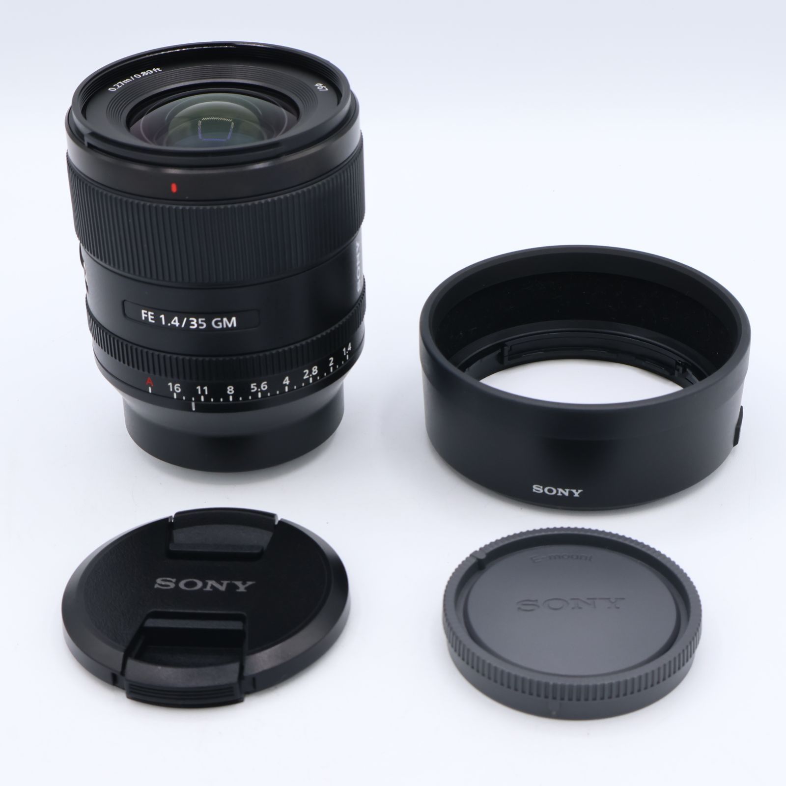 【美品、箱備品全てあり】Sony FE 1.4/35 GM 単焦点レンズ SONY ソニー 広角単焦点レンズ フルサイズ FE 35mm F1.4 GM G Master