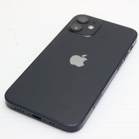 超美品 SIMフリー iPhone12 mini 64GB ブラック 即日発送 スマホ 白 