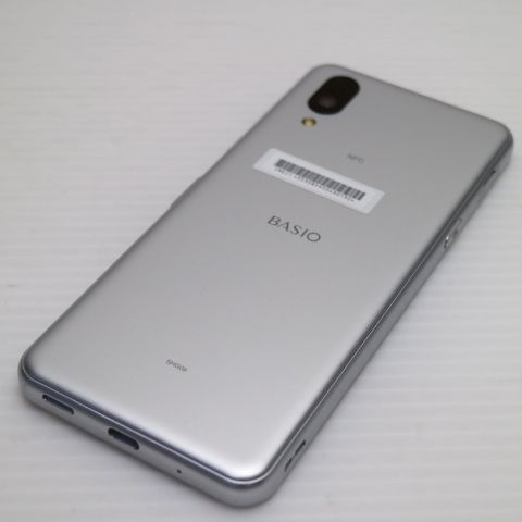 新品同様 SHG09 BASIO active シルバー AU スマホ KYOCERA 即日発送