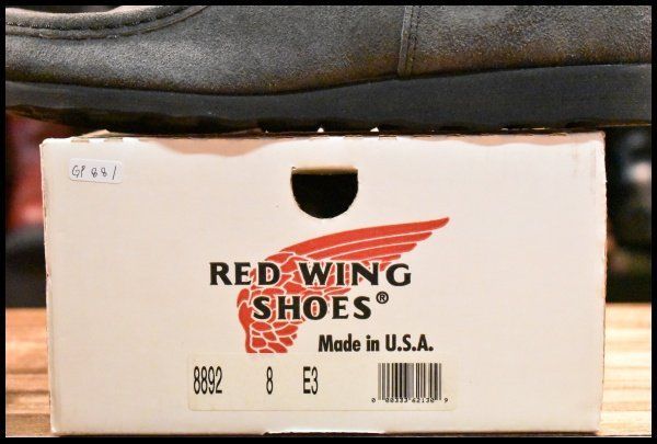 2*4様 大幅値下 REDWING レッドウィング 8892 ワラビー ビームス 8EEE 箱付 DEAD BEAMS別注 01年】レッドウィング 8892 ワラビー