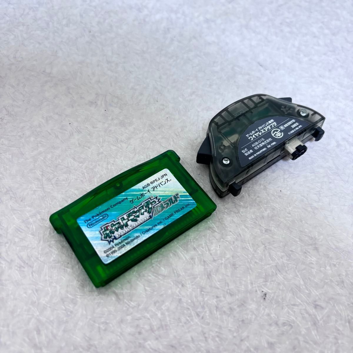 □【美品】ポケットモンスター エメラルド GBA 箱付き 任天堂 ポケモン
