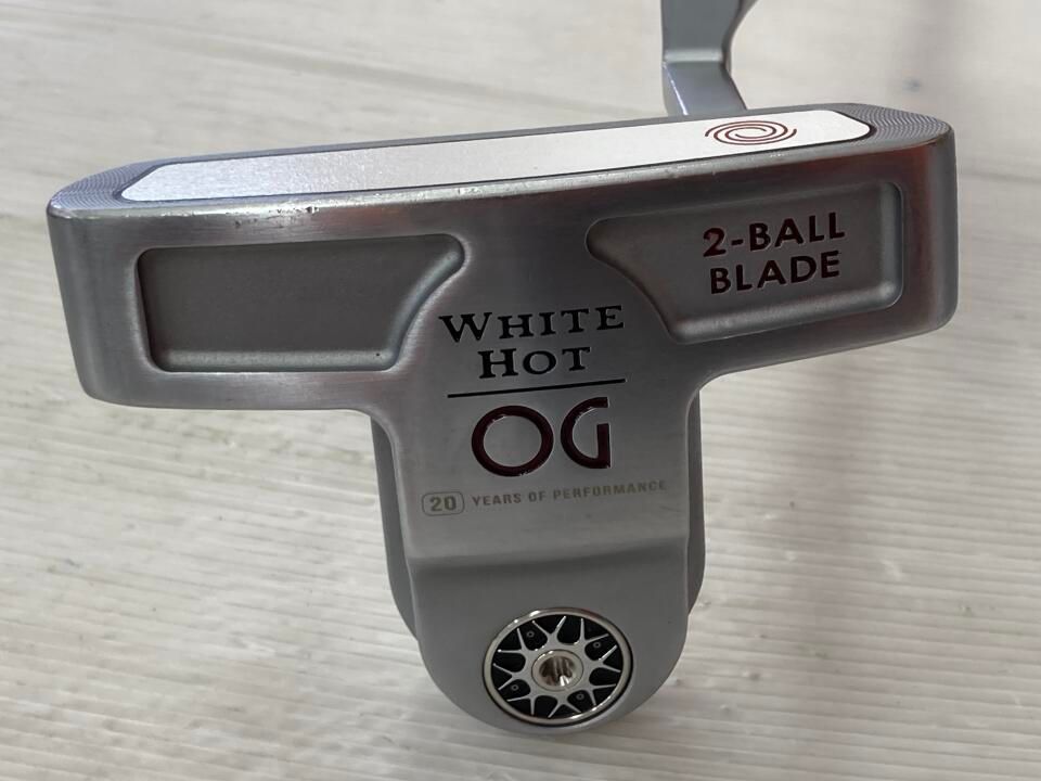 オデッセイ　ﾎﾜｲﾄ ﾎｯﾄ OG 2-BALL BLADE TOUR LINED　パター　中古　ゴルフドゥ！大宮丸ヶ崎店【最短即日発送】