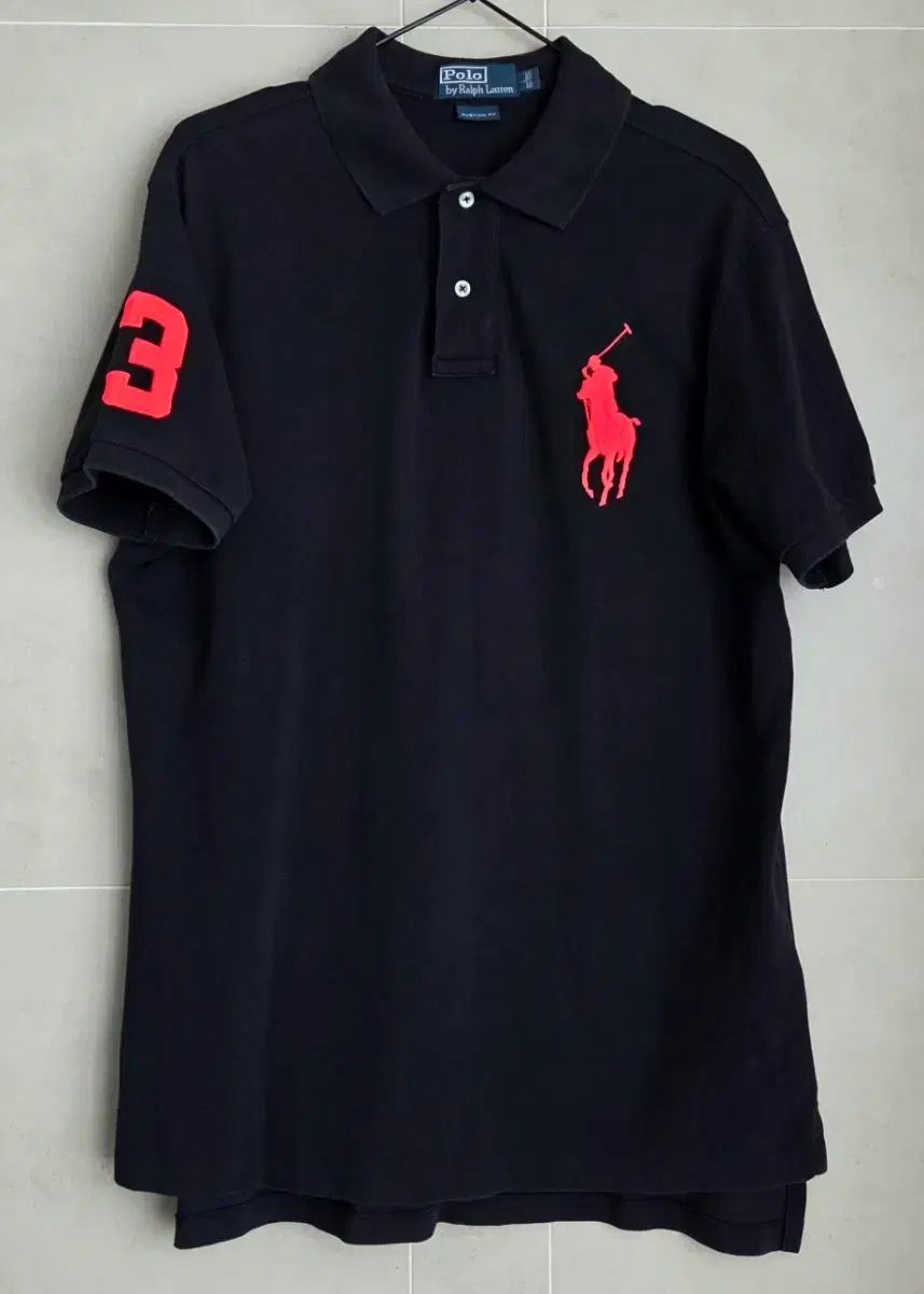 POLO RALPH LAUREN ポロラルフローレン ビックポニー カラーTシャツ Lサイズ 180/100A デパート商品 送料込み