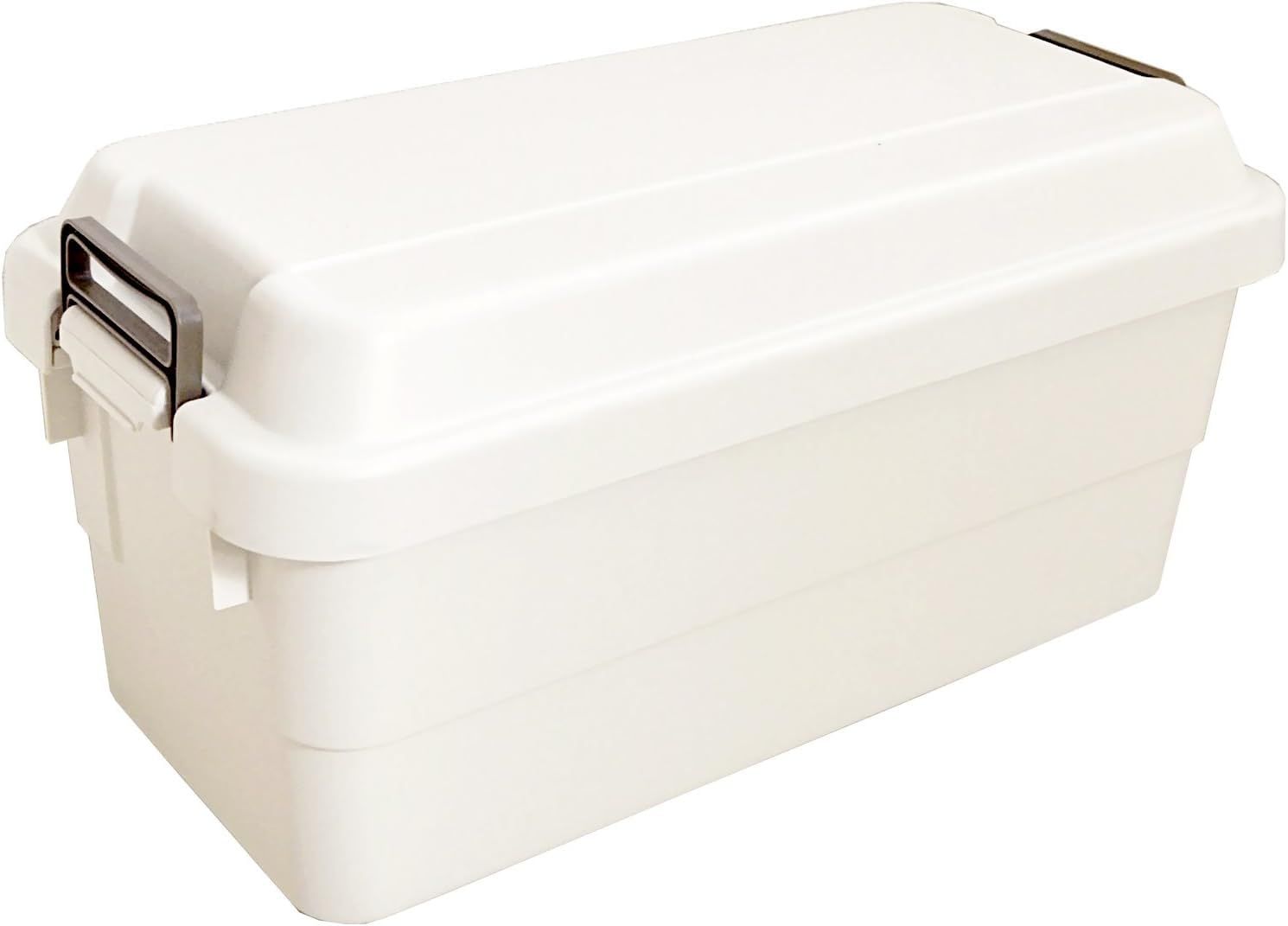 リス 収納ボックス トランクカーゴ RISU 植物由来材 70L アイボリー 日本製 コンテナ ボックス スタッキング 屋外収納 キャンプ 防水 TC-70Ju