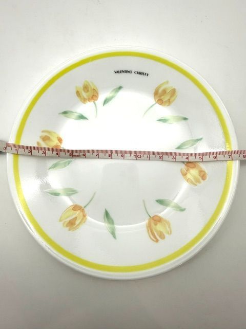 希少ほぼ未使用】コレール VALENTINO CHRISTY 皿 ヴィンテージ USA製 5