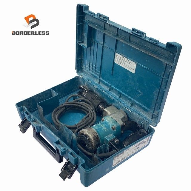 ☆中古品☆makita マキタ 100V 電動ハンマー HM0810 ケース付 六角軸 コード式 コンクリートブレーカー ハツリ機 はつり機 斫り機131145