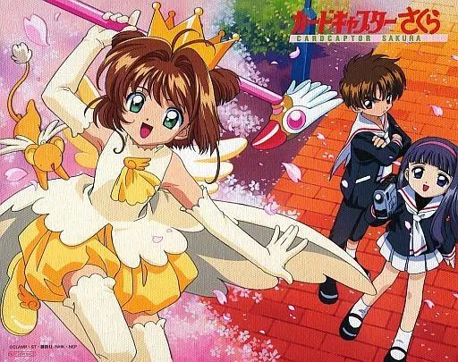 【中古】原画イラストボード カードキャプターさくら キャンバスアート 特典