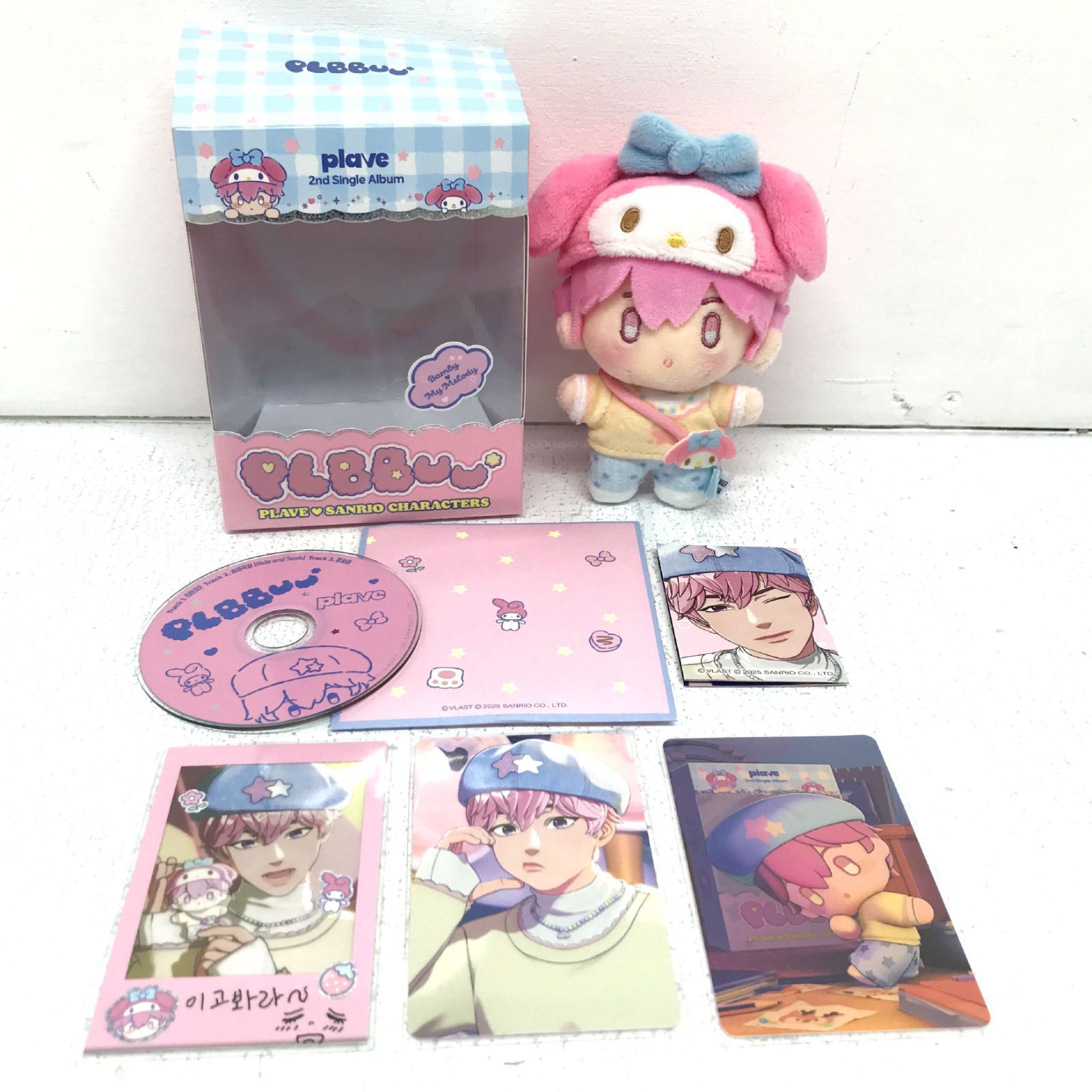 盛岡19-0188］PLAVE MMMM PLUSH FIGURE miimu ミム ぬいぐるみ