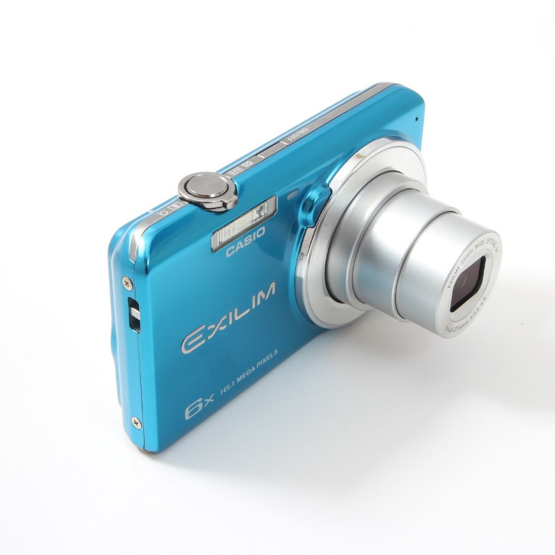 カシオ CASIO EXILIM EX-ZS25 ブルー コンパクトデジタルカメラ - メルカリ