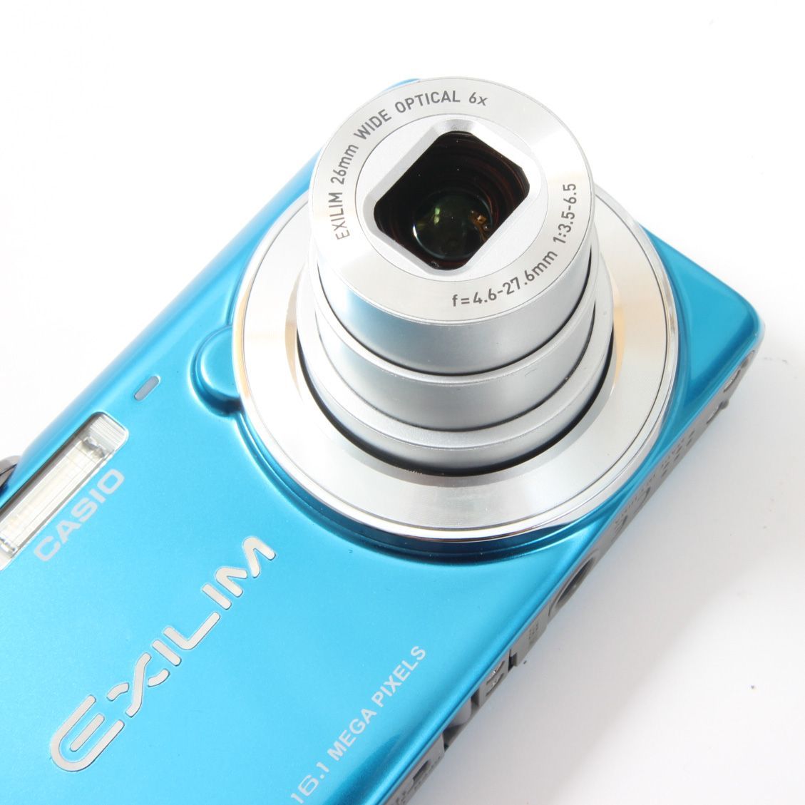 カシオ CASIO EXILIM EX-ZS25 ブルー コンパクトデジタルカメラ - メルカリ